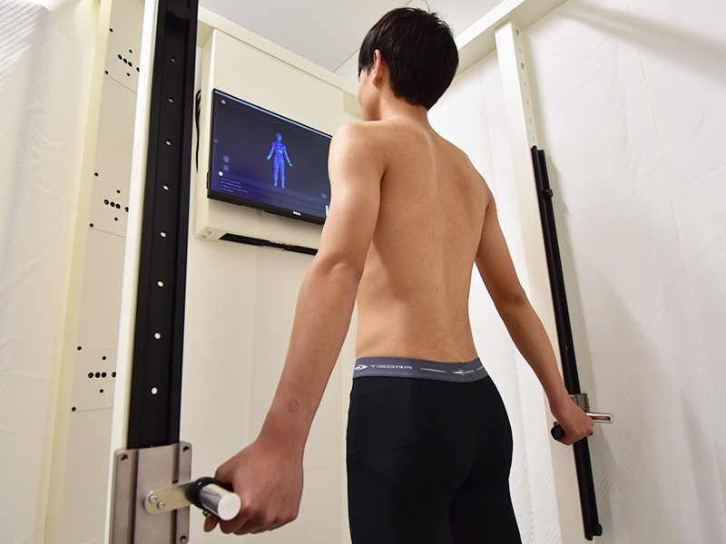 ボディラインスキャナ